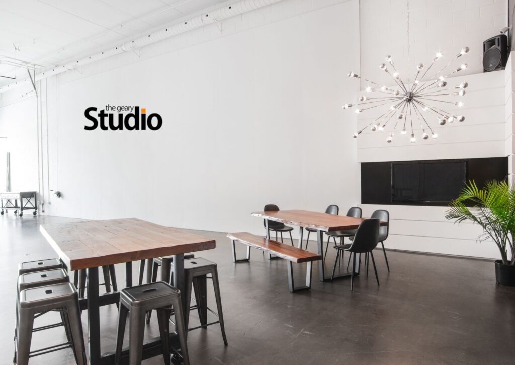 the geary studio banner