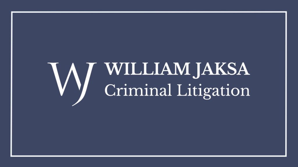 William Jaksa Criminal Litigation logo