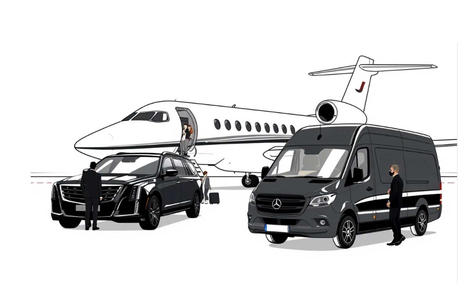 black rock limos banner