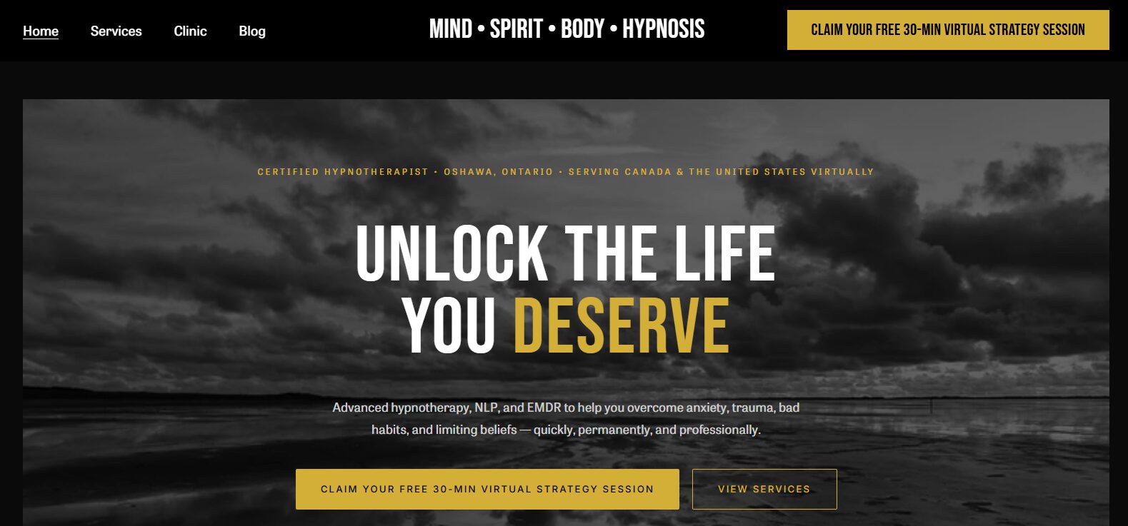 mind spirit body hypnosis homepage