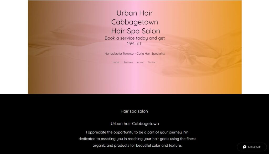 Urban Hair Spa Salon