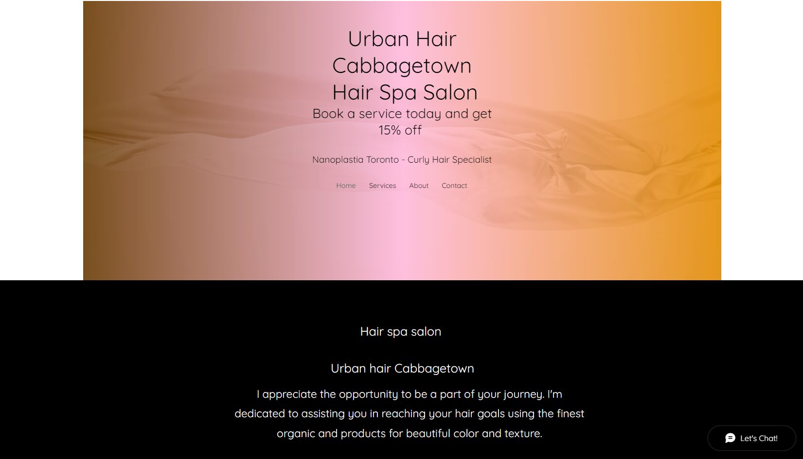 Urban Hair Spa Salon