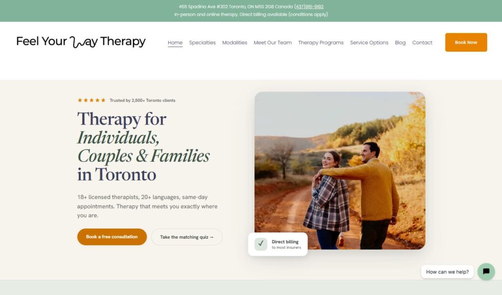 feel your way therapy
