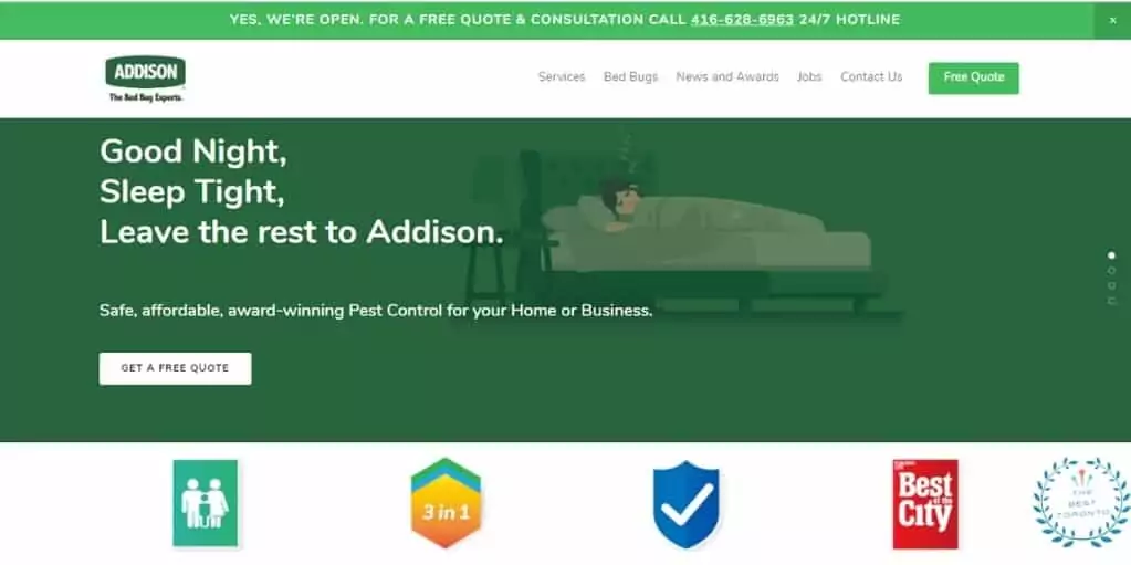 Addison Pest Control's Homepage