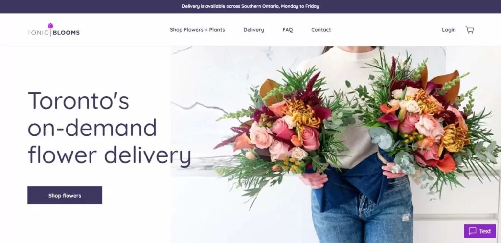 Tonic Blooms' Homepage