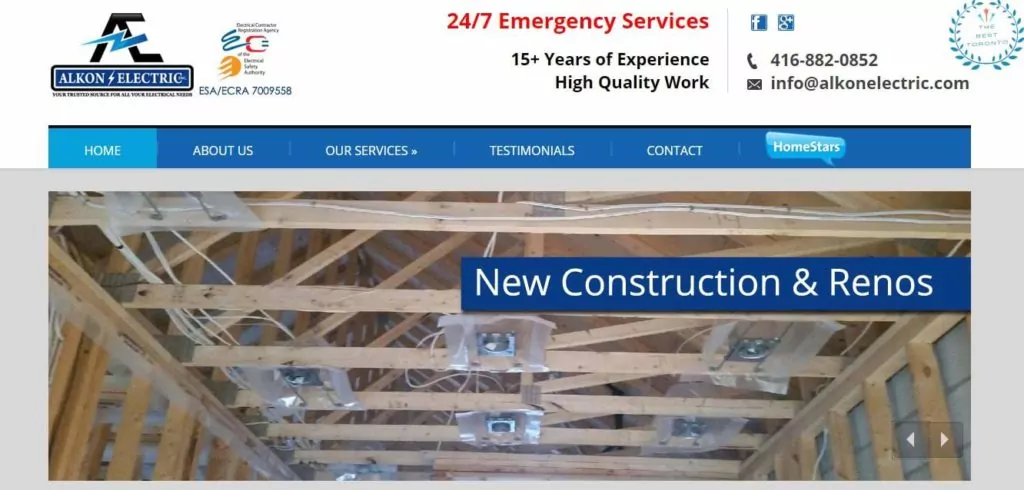 Alkon Electric's Homepage