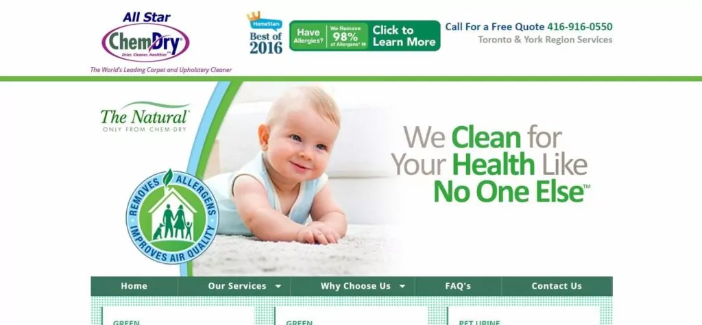 All Star Chem-Dry's Homepage