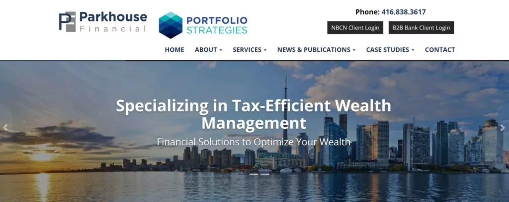Parkhouse Financial's Homepage