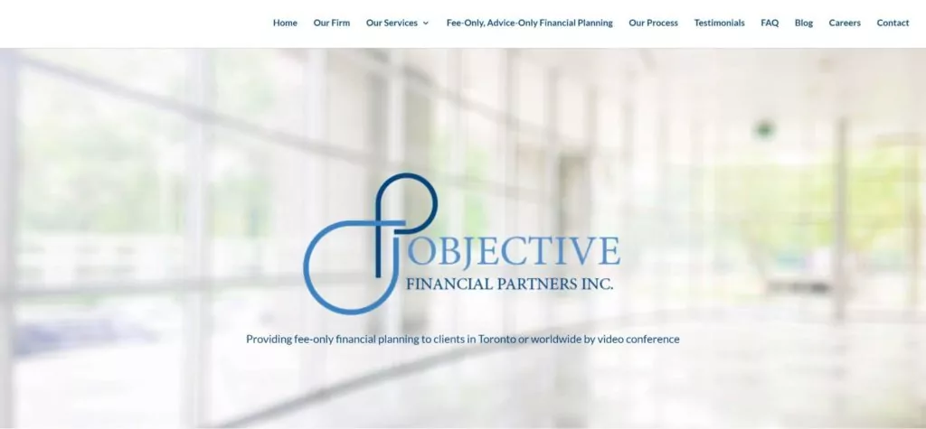 Objective Financial Partners Inc.'s Homepage