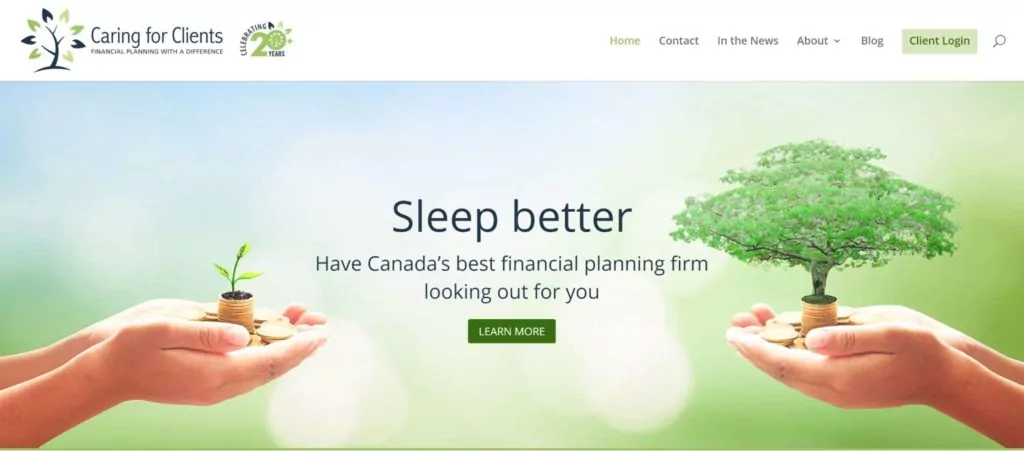 Caring for Clients' Homepage