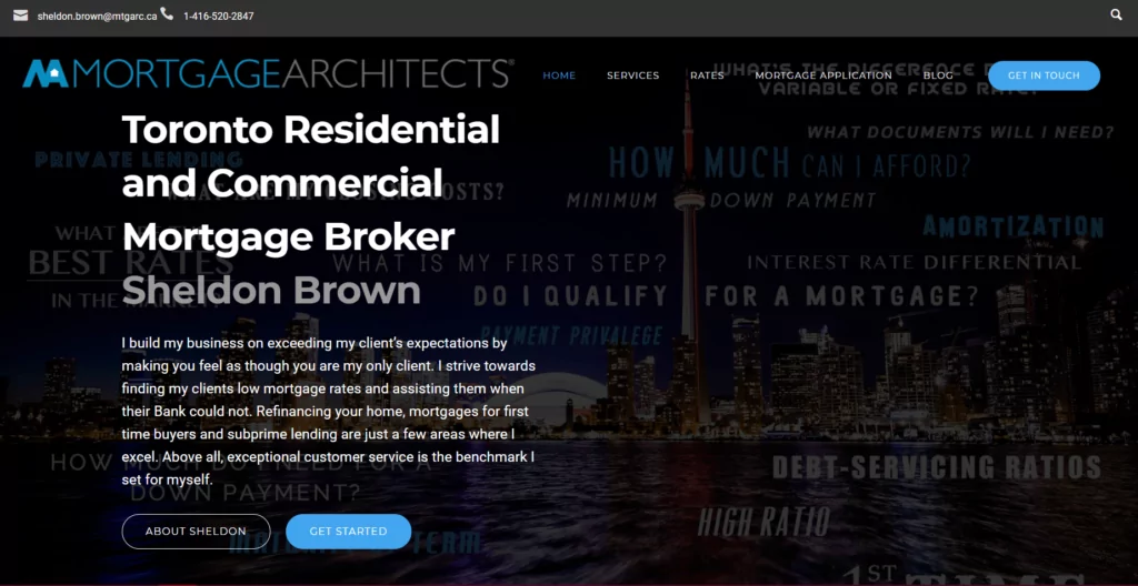 Mortgage Architects Homepage