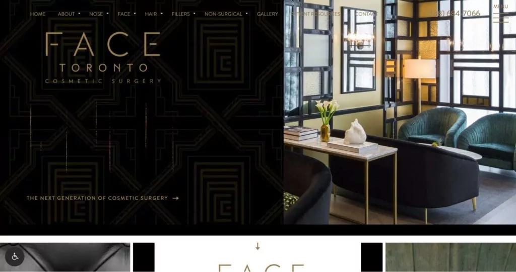 Face Toronto's Homepage
