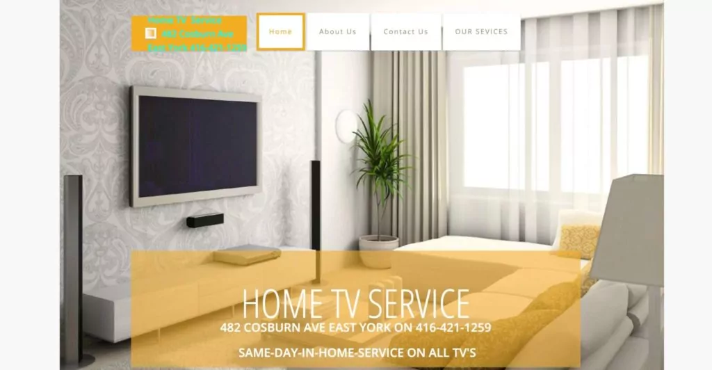 Home TV Service's Homepage