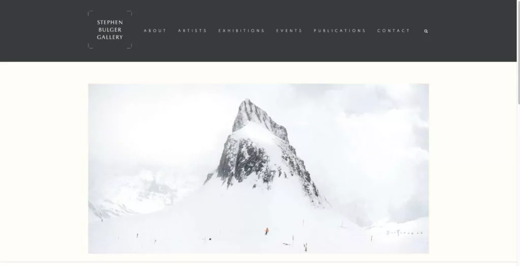 Stephen Bulger Gallery's Homepage