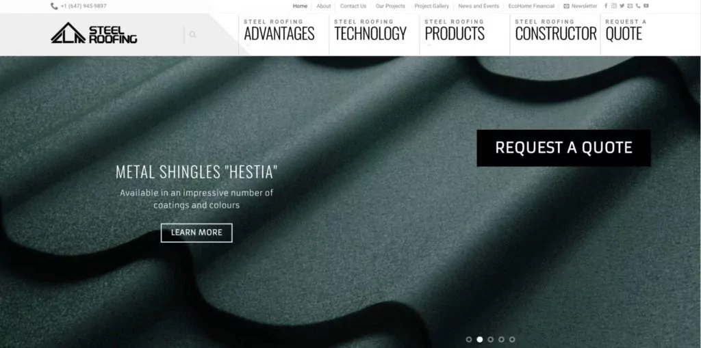 CLM Steel Roofing's Homepage