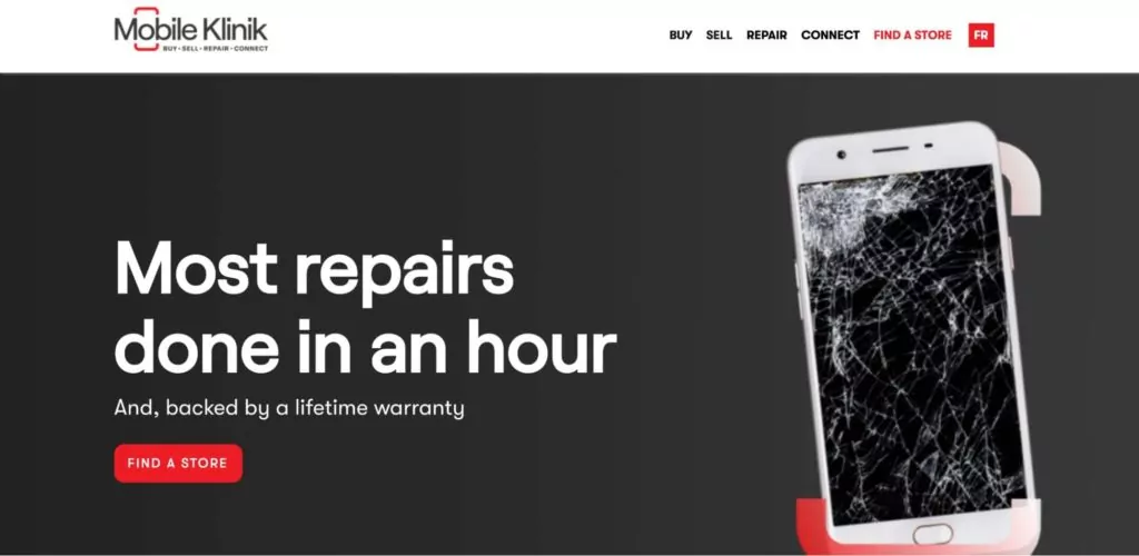 Mobile Klinik Professional Smartphone Repair's Homepage