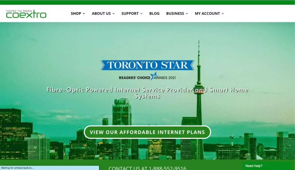 Coextro Homepage