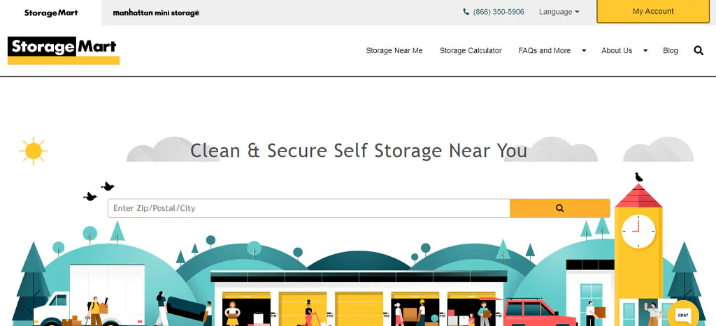 StorageMart's Homepage