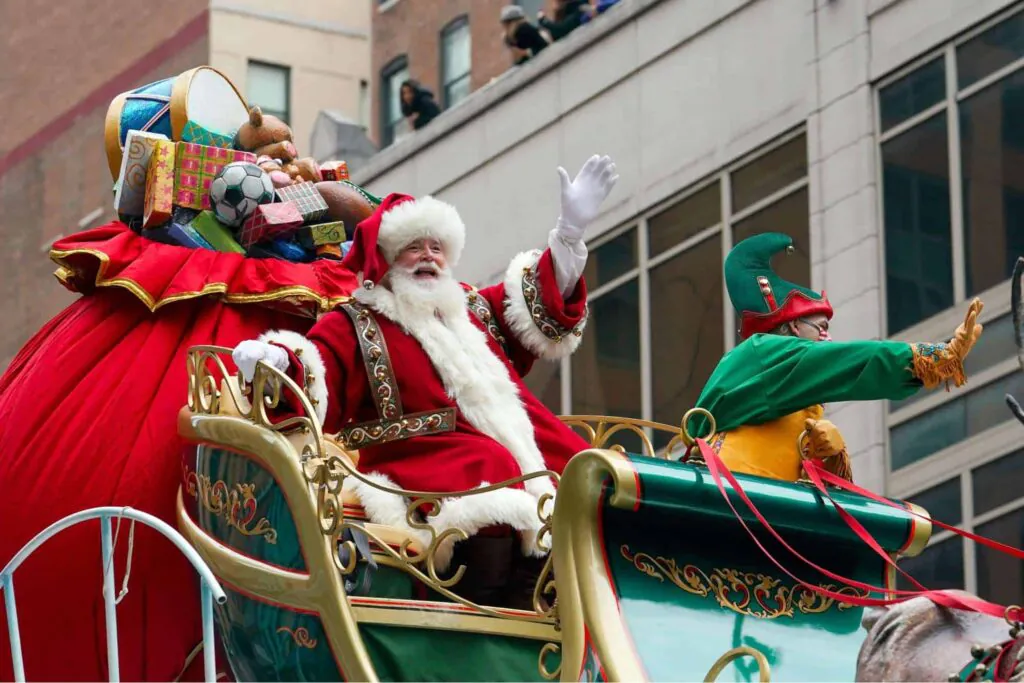 Say Hi to Santa at the Santa Claus Parade