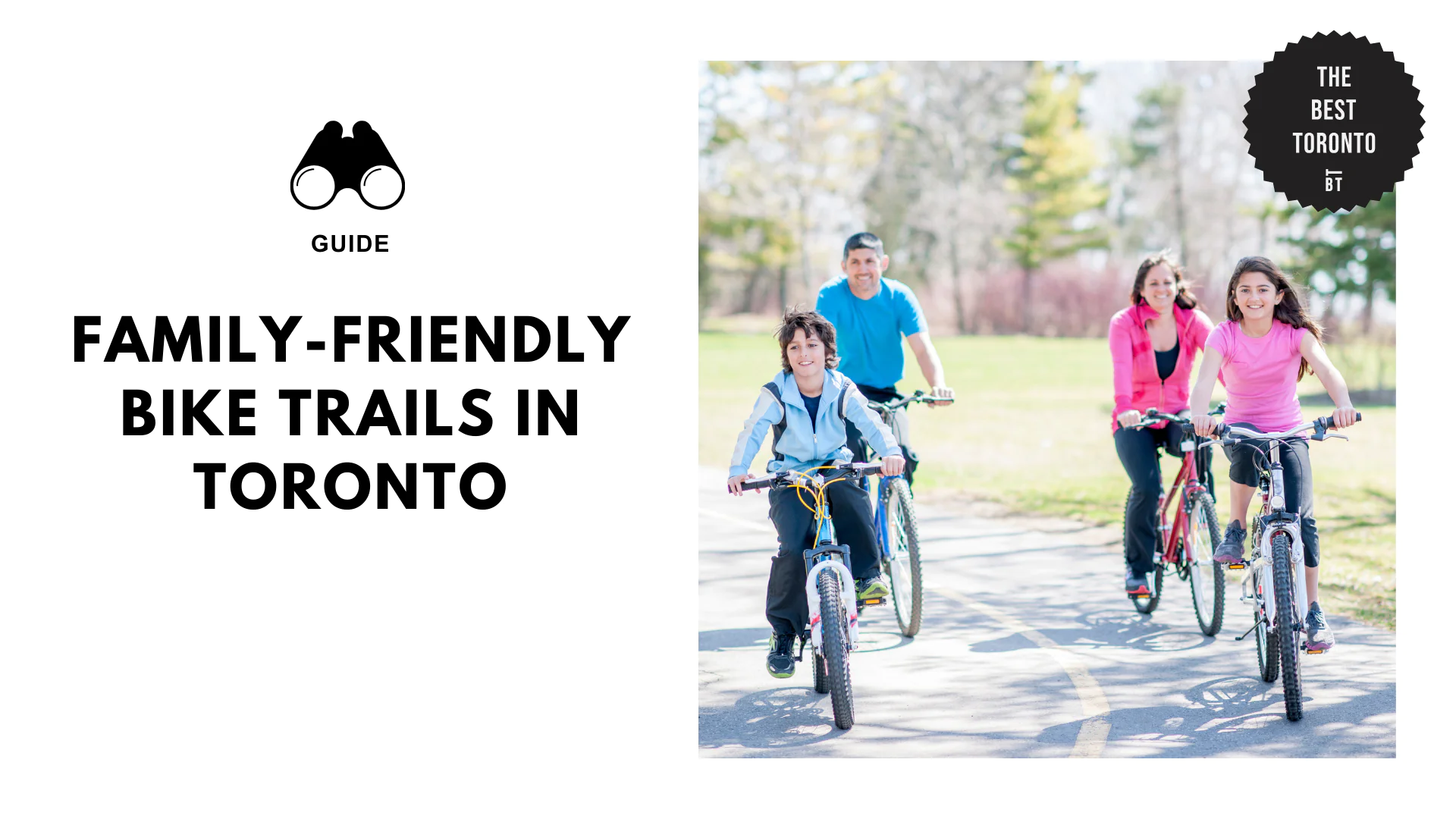 Family-Friendly Bike Trails in Toronto